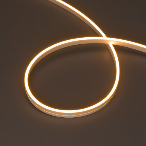 Светодиодная лента герметичная MOONLIGHT-SIDE-A168-4x10mm 24V Warm2300 (7.2 W/m, IP65, 5m, wire x2) (Arlight, Вывод прямой, 3 года) 040991 - фото