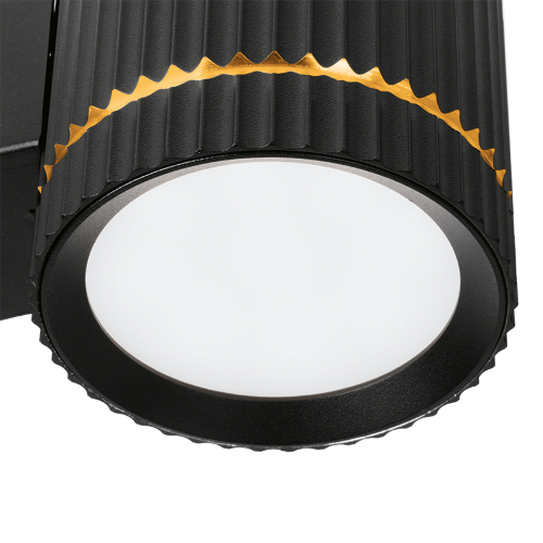 Светильник WOLTA WSL-GX53/W18BG под лампу GX53 Черный / золотой NIMB - фото 7.