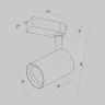 Трековый светильник Вуоро / Vuoro Unity 3000K 10Вт 36° (Белый) TR003-1-10W3K-M-W - фото 10