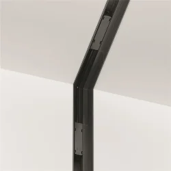 Угловой коннектор внутренний S35 встраиваемый черный (Черный) TRA004ICL-22B