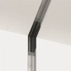 Угловой коннектор внутренний S35 встраиваемый черный (Черный) TRA004ICL-22B