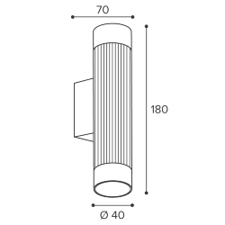 Светильник WOLTA WSL-MR11/W16BG под лампу MR11 с цоколем GU10 Черный / золотой SHELL