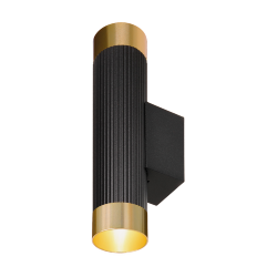 Светильник WOLTA WSL-MR11/W16BG под лампу MR11 с цоколем GU10 Черный / золотой SHELL
