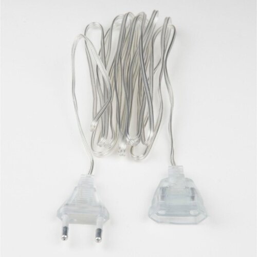 UCX-Y25/100W-1000 CLEAR Удлинитель для подключения гирлянд, 10м. 100 Вт. Тип Y25. Прозрачный. ТМ Uniel - фото