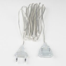 UCX-Y25-100W-1000 CLEAR Удлинитель для подключения гирлянд, 10м, 100 Вт, Тип Y25, Прозрачный
