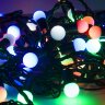 Гирлянда нить мульти с эффектом мерцания 20м IP65 - Фото 3