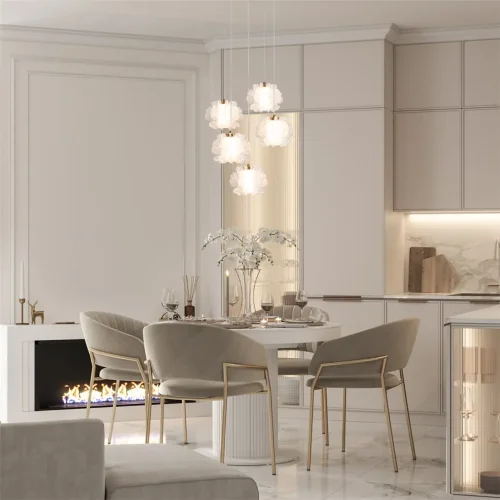 Подвесной светильник Цветок / Flower (Латунь) FR5579PL-L40BS - фото 14