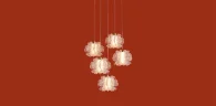Подвесной светильник Цветок / Flower (Латунь) FR5579PL-L40BS - фото 6