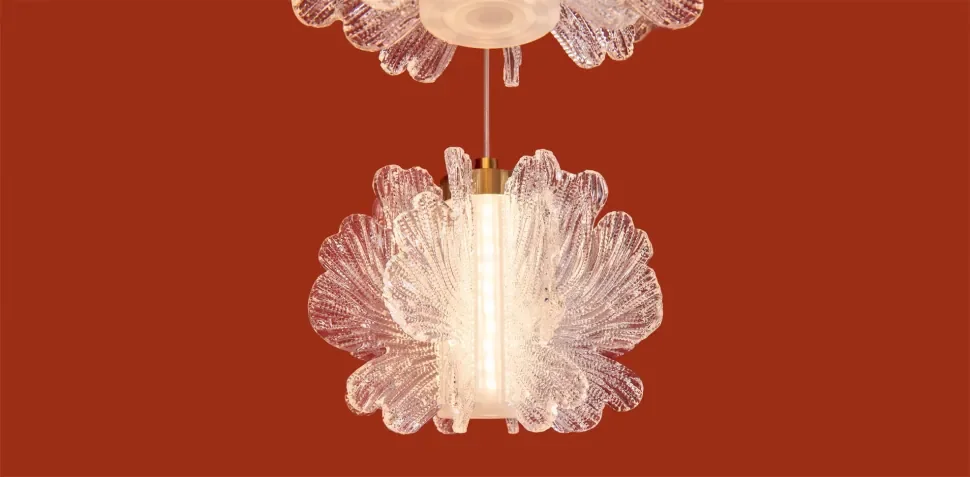 Подвесной светильник Цветок / Flower (Латунь) FR5579PL-L40BS - фото 9