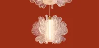 Подвесной светильник Цветок / Flower (Латунь) FR5579PL-L40BS - фото 9