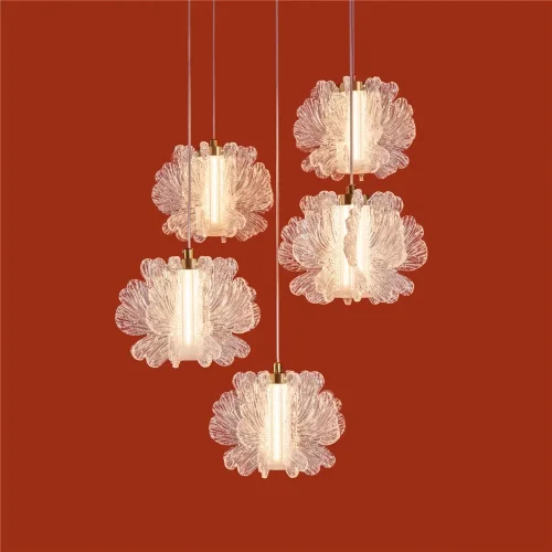 Подвесной светильник Цветок / Flower (Латунь) FR5579PL-L40BS - фото 10