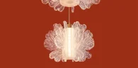 Подвесной светильник Цветок / Flower (Латунь) FR5579PL-L40BS - фото 16