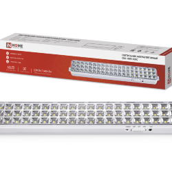 Светильник светодиодный аварийный СБА 1098-60DC 60 LED 2.0Ah lithium battery DC IN HOME
