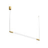 Светильник подвесной AURA, 25 Вт, 3000К, 1200x40x1500 мм, алюминий+стекло, бронза. Фото 4