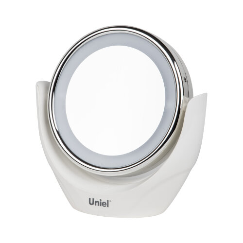 TLD-592 White-LED-13Lm-6000K-3АА Настольный светильник зеркало, На батарейках 3AAне в-к, Сенсорный выключатель, Белый - фото 2