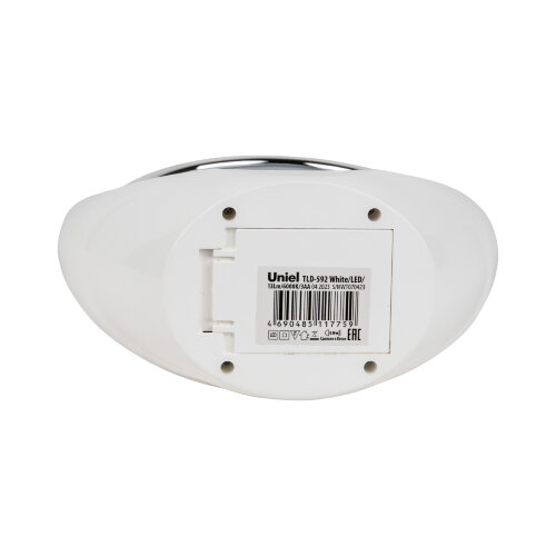 TLD-592 White-LED-13Lm-6000K-3АА Настольный светильник зеркало, На батарейках 3AAне в-к, Сенсорный выключатель, Белый - фото 9