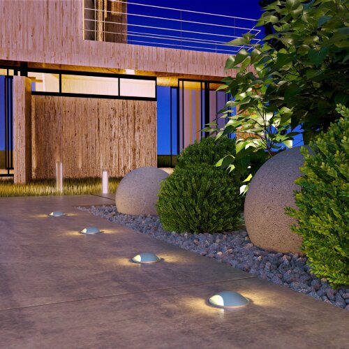 Подсветка для лестниц и дорожек алюминий - Фото 2