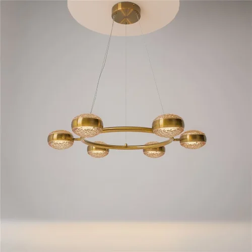 Подвесной светильник Mind 3000К 60Вт (Латунь) - фото 13