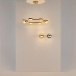 Подвесной светильник Взгляд / Mind 3000К 60Вт (Латунь) MOD299PL-L60BS3K