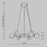Подвесной светильник Взгляд / Mind 3000К 60Вт (Латунь) MOD299PL-L60BS3K - фото 11