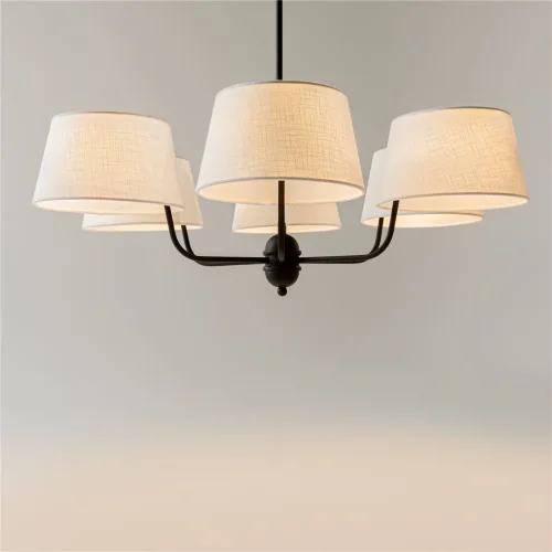 Подвесной светильник Modesto E14x6 (Черный) - фото 13