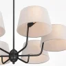 Подвесной светильник Модесто / Modesto E14х6 (Черный) MOD360PL-06B - фото 2
