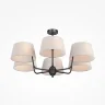 Подвесной светильник Модесто / Modesto E14х6 (Черный) MOD360PL-06B - фото 4