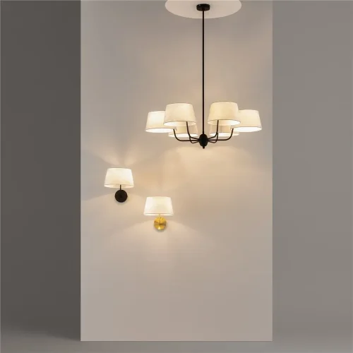 Подвесной светильник Модесто / Modesto E14х6 (Черный) MOD360PL-06B - фото 11