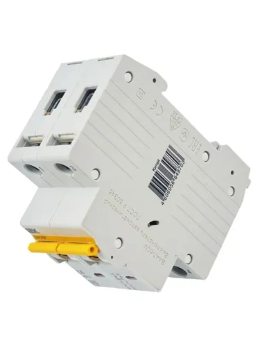 Выключатель автоматический модульный 2п C 6А 6кА ВА47-60M KARAT IEK MVA31-2-006-C - фото 6