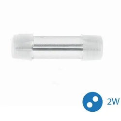 Коннектор 'I'-образный для Дюралайта 2W 13мм (уп.10шт) Космос KOC-DL-2W13-CI