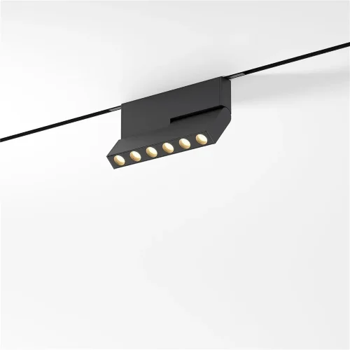 Mini Magnetic Трековый светильник 6W 3000K черный 85207/01 - фото