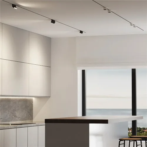 Mini Magnetic Трековый светильник 6W 3000K черный 85207/01 - фото 2