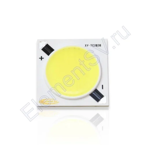 Светодиодная COB матрица XY-TC2828 W74 (30-34V, 20W, 600mA, EPISTAR, white) - фото.