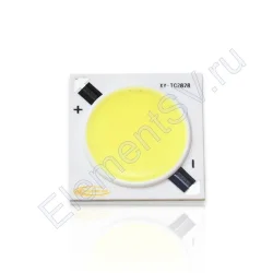 Светодиодная COB матрица XY-TC2828 W74 (30-34V, 20W, 600mA, EPISTAR, white)