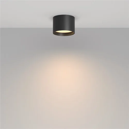 Потолочный светильник Блик / Glare 7 Вт 3000 К 120° IP 44 (Черный) C127CL-L7W3K-B - фото 4