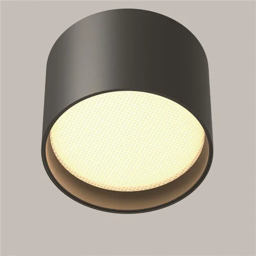 Потолочный светильник Блик / Glare 7 Вт 3000 К 120° IP 44 (Черный) C127CL-L7W3K-B - фото 8