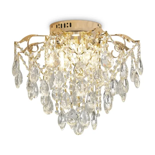 Люстра FR1015PL-L12G Очарование / Charme 12;60 Вт LED с пультом ДУ (Золото) FR1015PL-L12G - фото