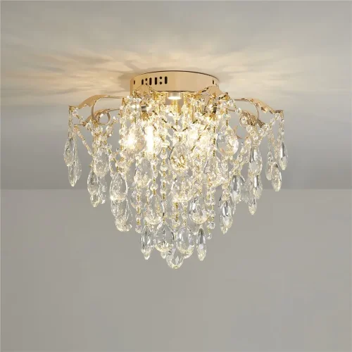 Люстра FR1015PL-L12G Очарование / Charme 12;60 Вт LED с пультом ДУ (Золото) FR1015PL-L12G - фото 4