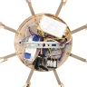 Люстра FR1015PL-L12G Очарование / Charme 12;60 Вт LED с пультом ДУ (Золото) FR1015PL-L12G - фото 5