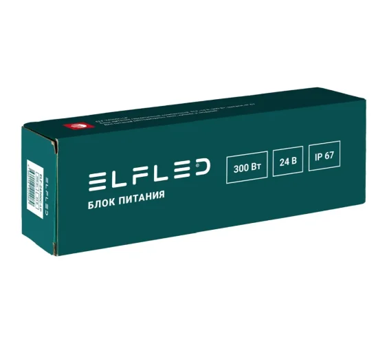Блок питания герметичный компактный ELF, 24В, 300Вт, металл, IP67 - фото 6