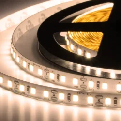 Лента светодиодная герметичная ELF GERMES, 600SMD (2835), 12В, IP65, 5м, белый теплый 2800-3300К