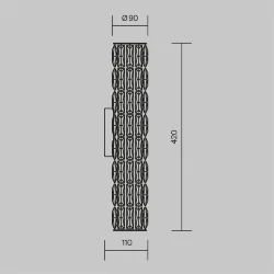 Настенный светильник (бра) Talento G9х4 (Хром)