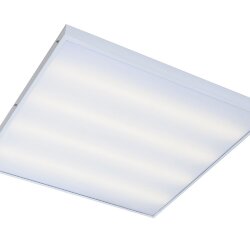 Универсальный офисный светодиодный светильник Армстронг 40 Вт IP44 595x595x40 мм 4000K Опал