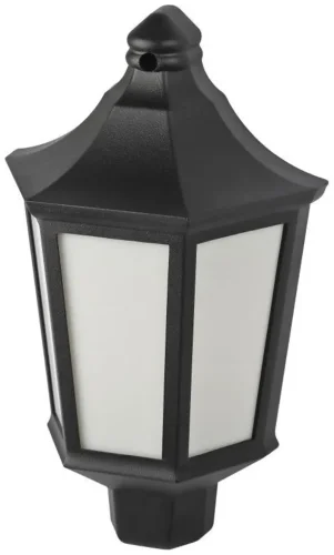 Светильник садово-парковый НБУ 06-60-003 Ника 60Вт черн. бел. основание матов. Эра Б0061158 - фото