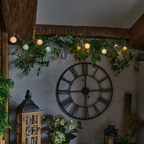 ULD-S0135-010-STB-2AA WARM WHITE IP20 TANGLES-2 Гирлянда светодиодная Клубки-2, на батарейках 2AA не в-к, 1.35м, 10 светодиодов, Теплый белый свет, Провод прозрачный, TM Uniel - фото 4