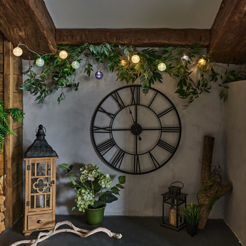 ULD-S0135-010-STB-2AA WARM WHITE IP20 TANGLES-2 Гирлянда светодиодная Клубки-2, на батарейках 2AA не в-к, 1.35м, 10 светодиодов, Теплый белый свет, Провод прозрачный, TM Uniel - фото 3