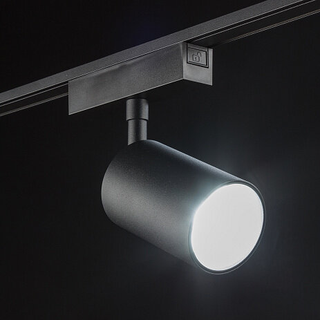 Светильник трековый SLIM, 48В 20W черный 2700-6000К, SL-SLIM-SPBL-20-CCT. Фото 3