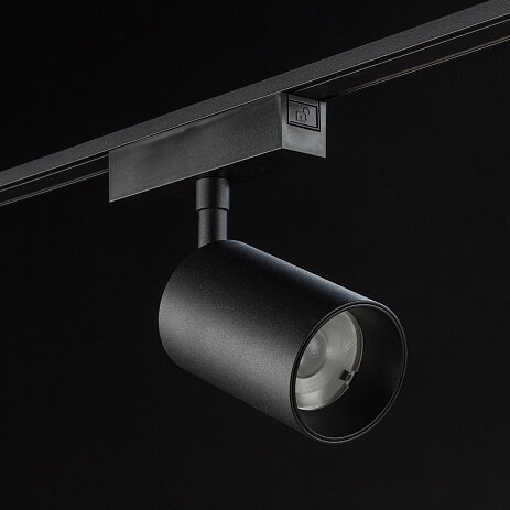 Светильник трековый SLIM, 48В 20W черный 2700-6000К, SL-SLIM-SPBL-20-CCT. Фото 4