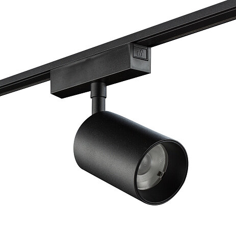 Светильник трековый SLIM, 48В 20W черный 2700-6000К, SL-SLIM-SPBL-20-CCT - фото
