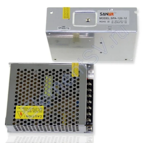 Блок питания SP-A 12V 120W 10A - фото.